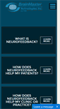 Mobile Screenshot of brainmaster.com